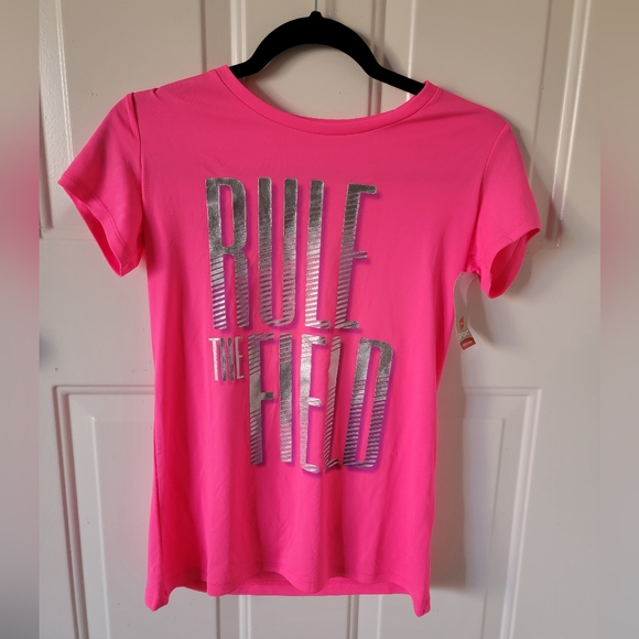 Hanes Tops - T-shirt, Hanes sport, new, pink. Rule the‎ field